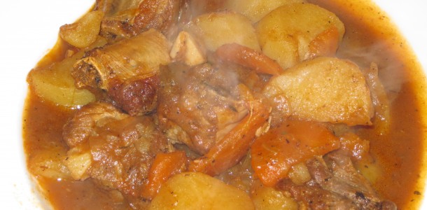 recetas para el invierno estofado con patatas